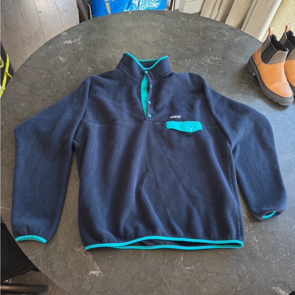 Patagonia Navy Fleece Pullover